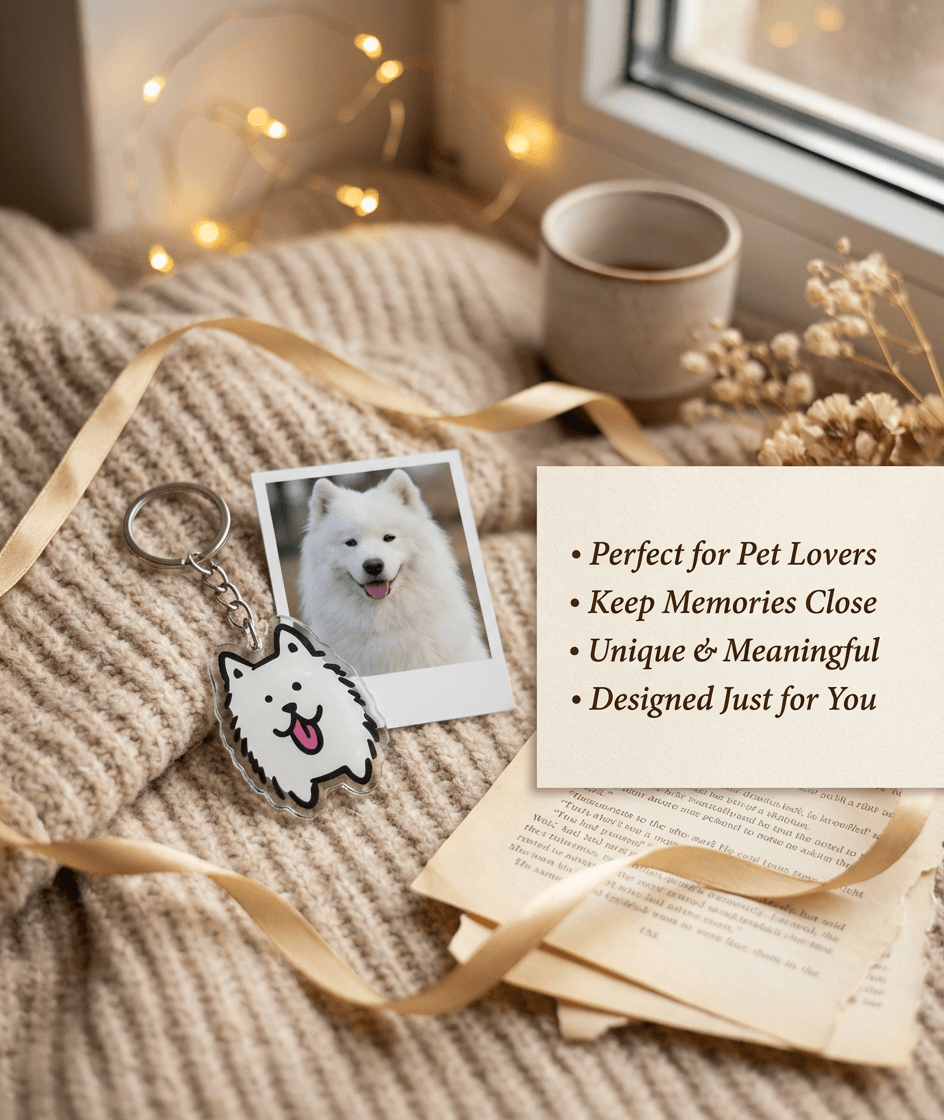 Acrylic Keychain Customizable Creative Cartoon & Anime Keychain Decor with DIY Personalized Couple Photo - Image 5