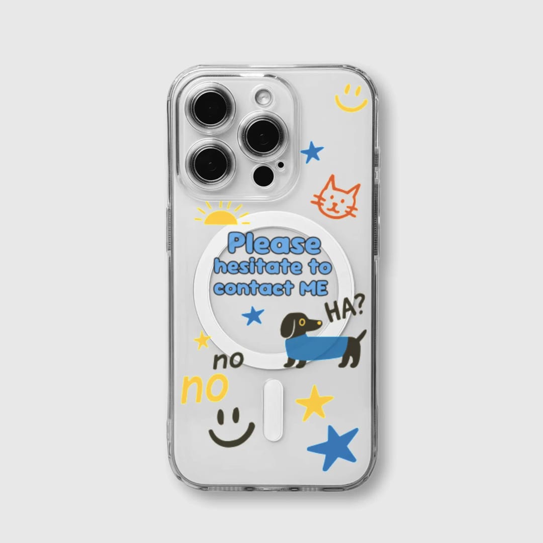 Personalized Clear Magnetic Case for iPhone 15 / 15 Pro / 15 Pro Max / 16 / 16 Pro / 16 Pro Max / 17 / 17 Pro / 17 Pro Max, Crystal Transparent Shockproof Cover, Strong MagSafe Compatibility, Anti-Yellow Slim Protective Phone Case - 1