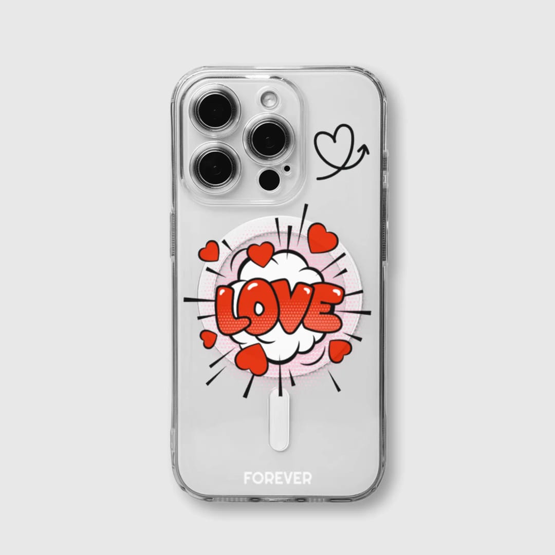 Personalized Clear Magnetic Case for iPhone 15 / 15 Pro / 15 Pro Max / 16 / 16 Pro / 16 Pro Max / 17 / 17 Pro / 17 Pro Max, Crystal Transparent Shockproof Cover, Strong MagSafe Compatibility, Anti-Yellow Slim Protective Phone Case - 1