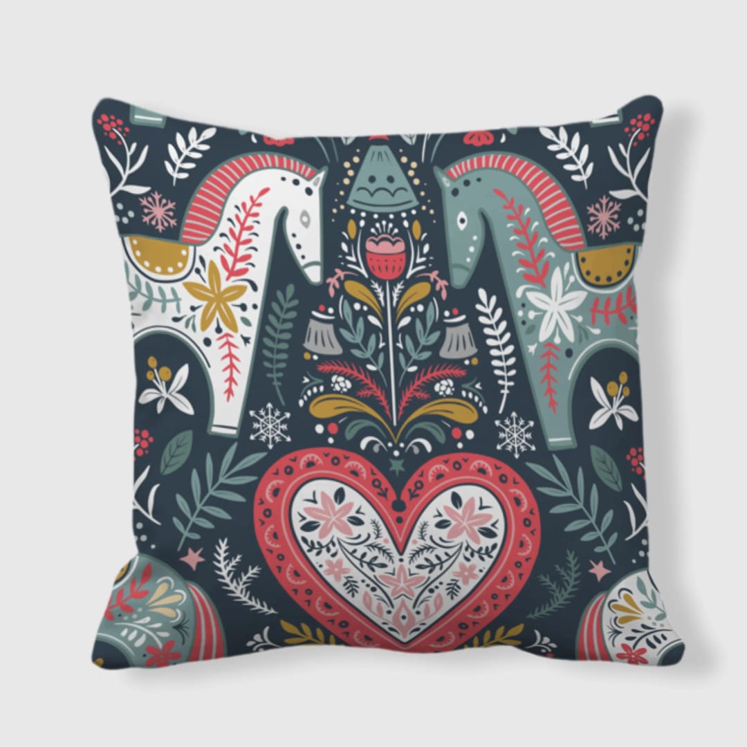 Luxury Double-Sided Satin Pillow – Premium Filling Included | Personalized - 1