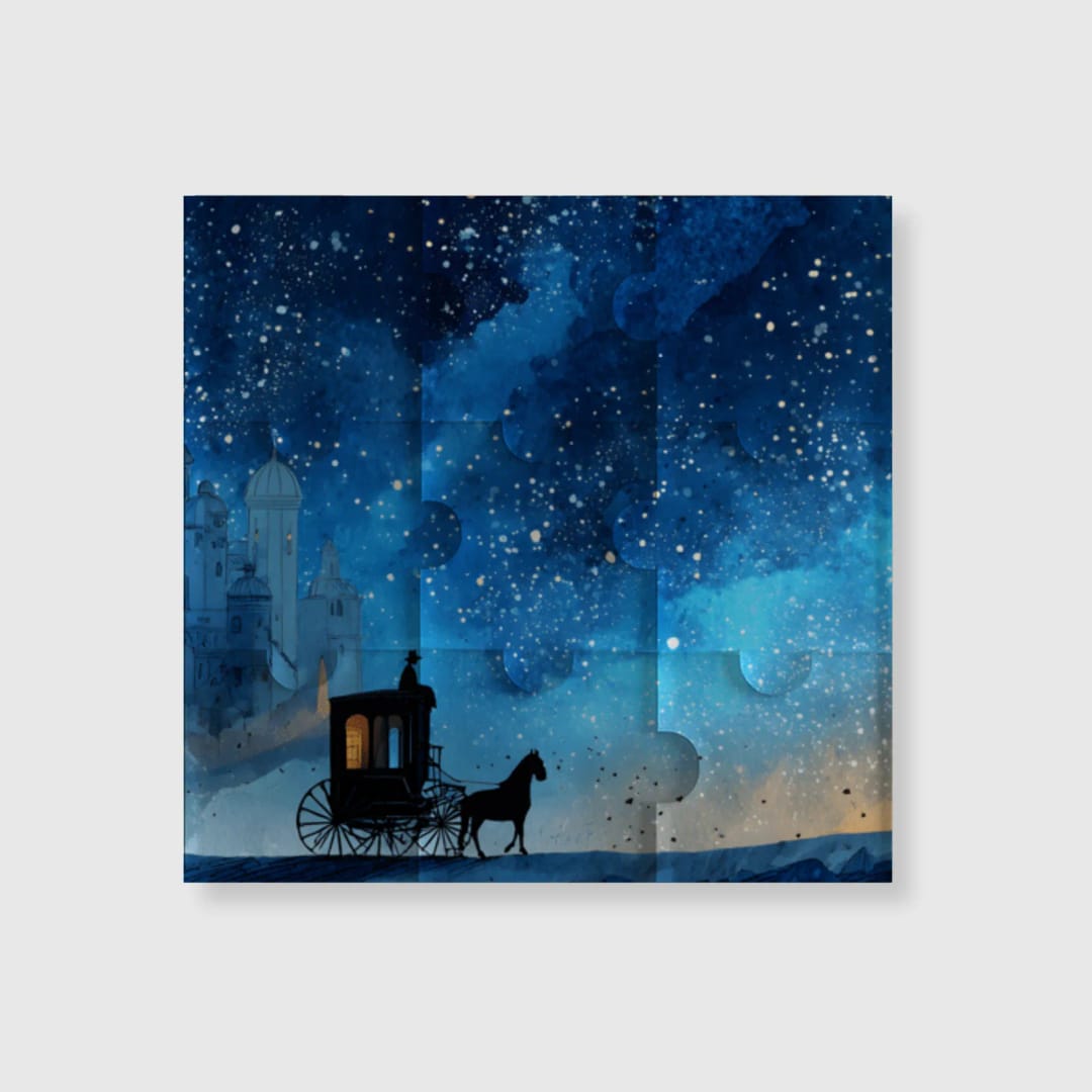 Custom Puzzle Fridge Magnet – Personalized Photo Refrigerator Magnet, Jigsaw-Style Design, Durable Print, Perfect for Home Décor & Gifts - 1