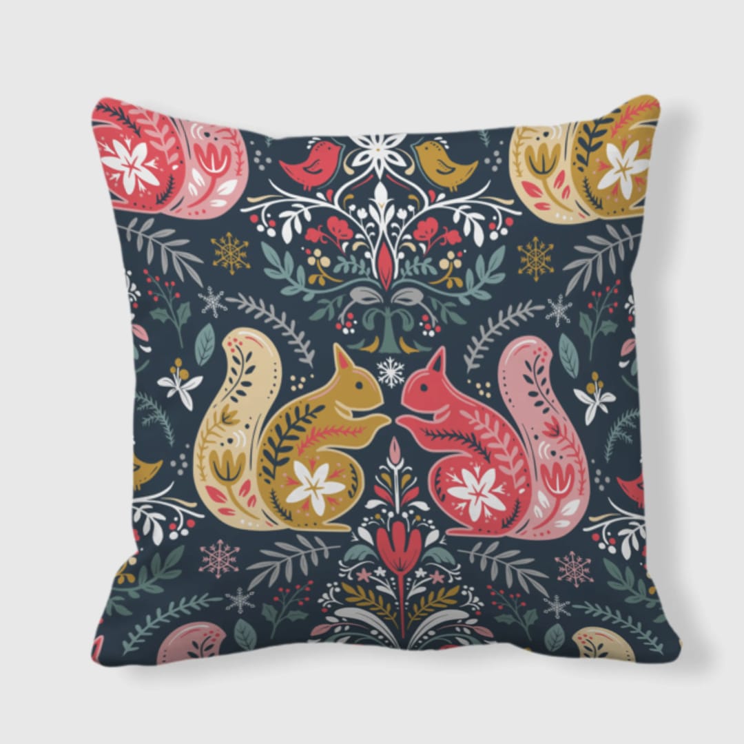 Luxury Double-Sided Satin Pillow – Premium Filling Included | Personalized - 1