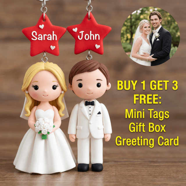 Custom Clay Figurine Hanging Doll