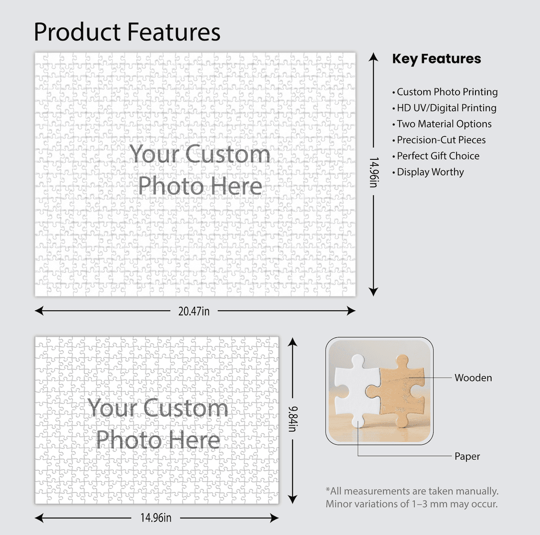 Custom Photo Puzzle （500pcs) - 2