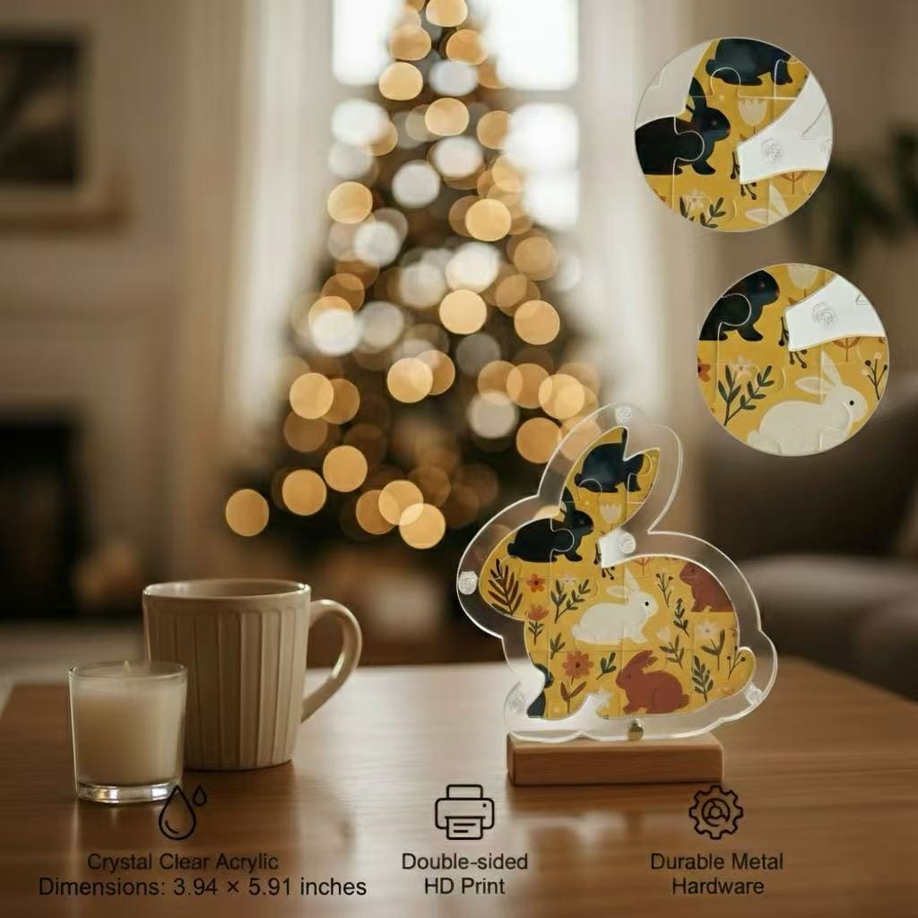 Custom Pet-Shaped Acrylic Puzzle - Image 8