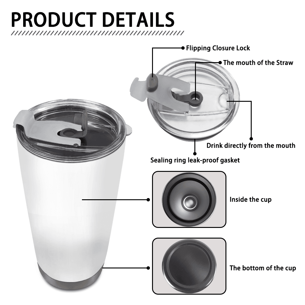 Personalized Stainless Steel Tumbler - 3