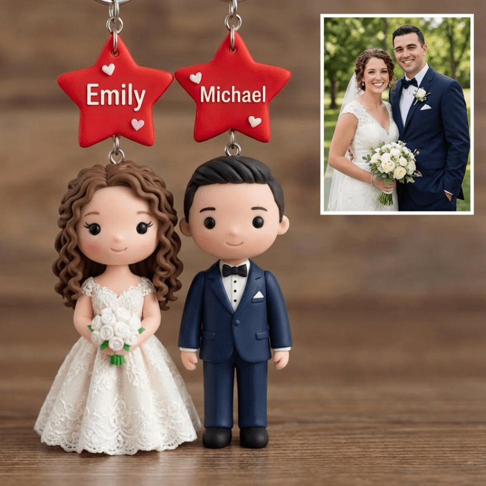 Custom Clay Figurine Hanging Doll (Handmade 3D Character) - Image 3