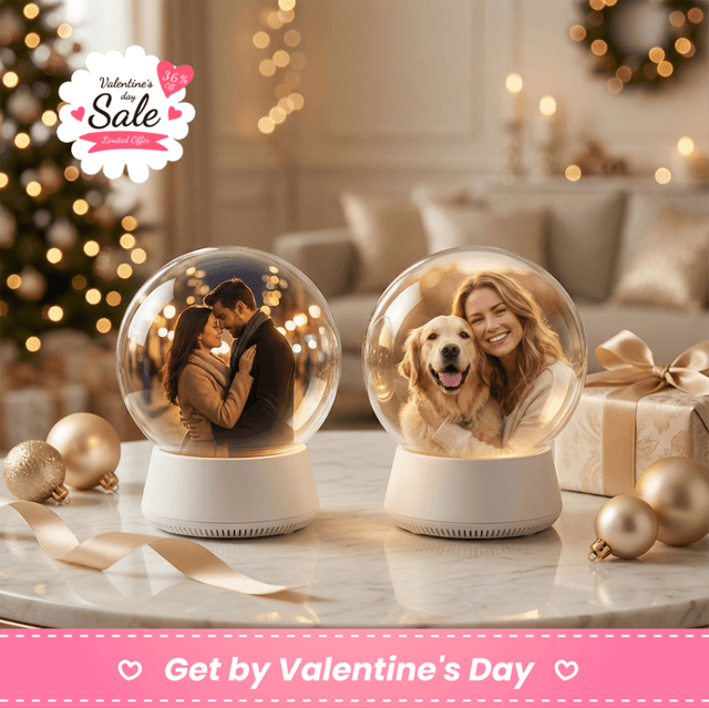 Personalized Video Memory Sphere – Custom Video Crystal Ball Gift