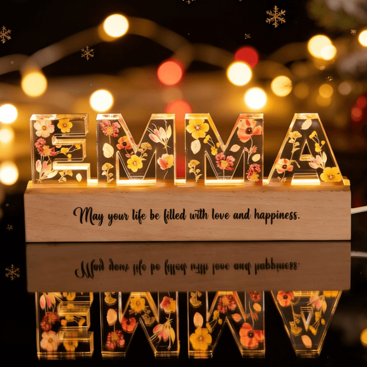 Personalized 3D Acrylic LED Night Light - Image 2