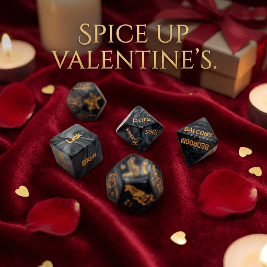 5 Sex Dice, sex positions, fun in the bedroom game, fun game, husband birthday, wife birthday, anniversary gift, Christmas & Valentine’s day - Image 2