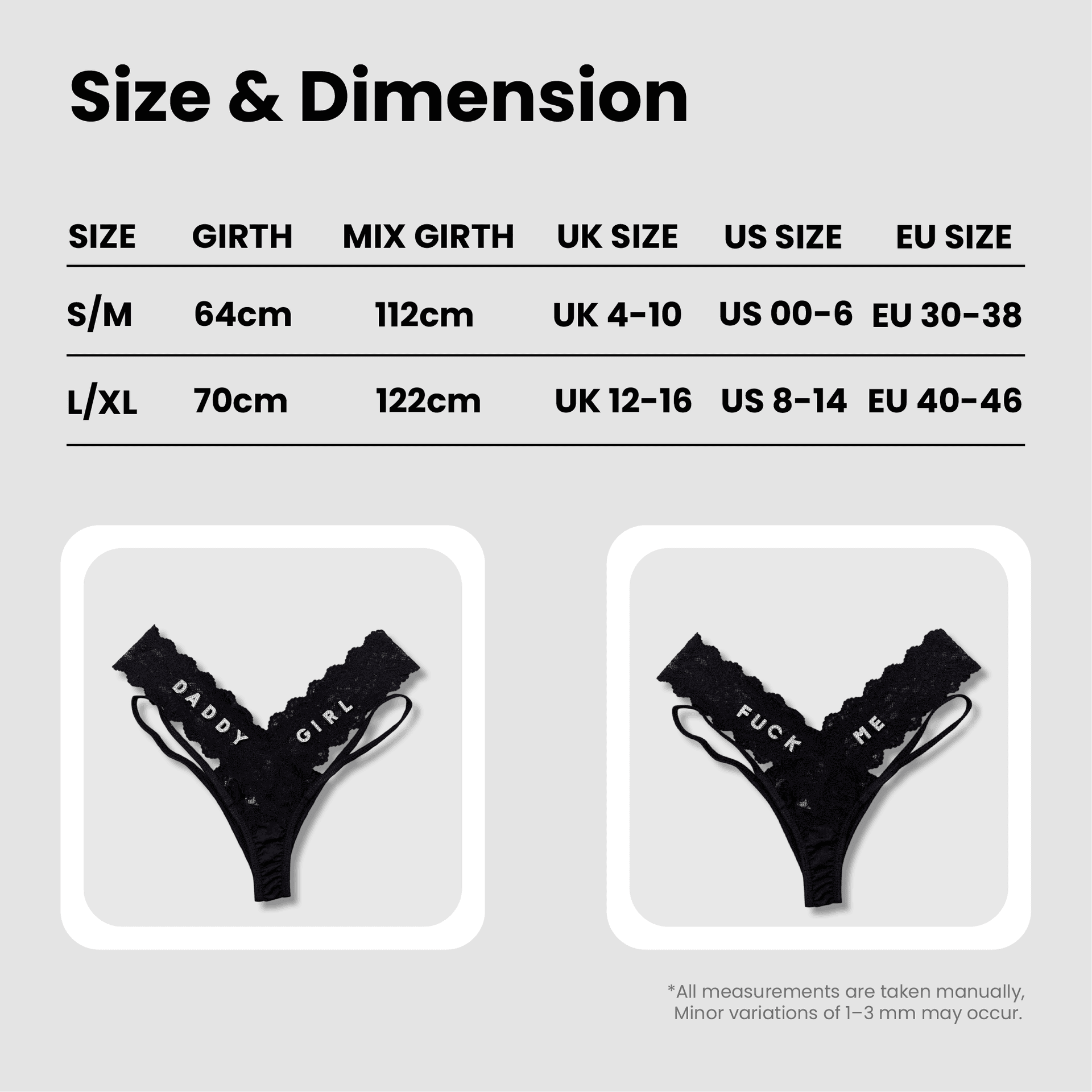 Personalised Thong with Name – Crystal Letter Lace Thong Couple Gift, Gift for Him, Gift For Husband, Gift For Boyfriend - Image 5