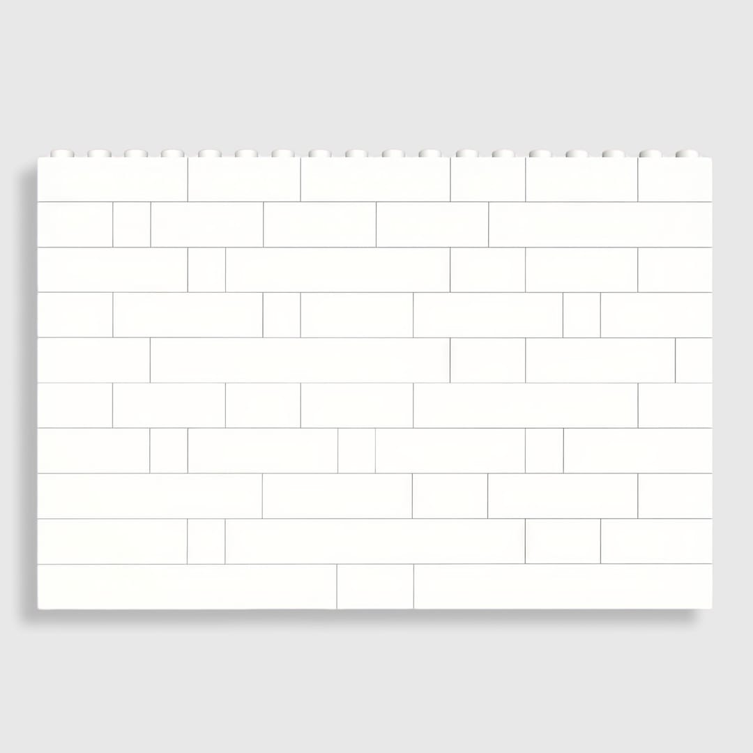 Building Brick Block Puzzle Rectangle Shaped - 1