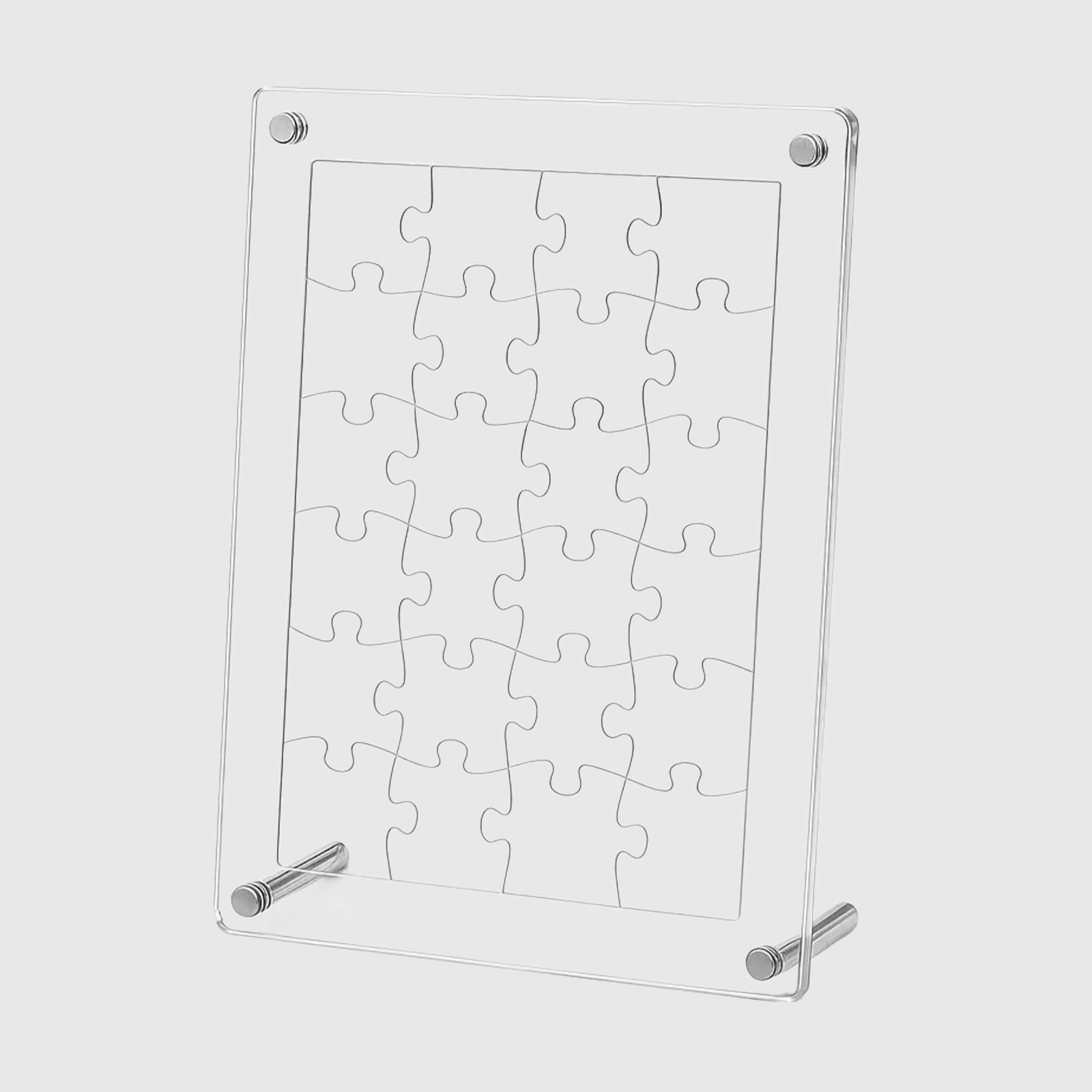 Custom Acrylic Puzzle – Personalized Photo Jigsaw Puzzle, Durable Clear Acrylic Material, Custom Picture Puzzle for Gifts, Home Décor & Keepsakes - Image 1