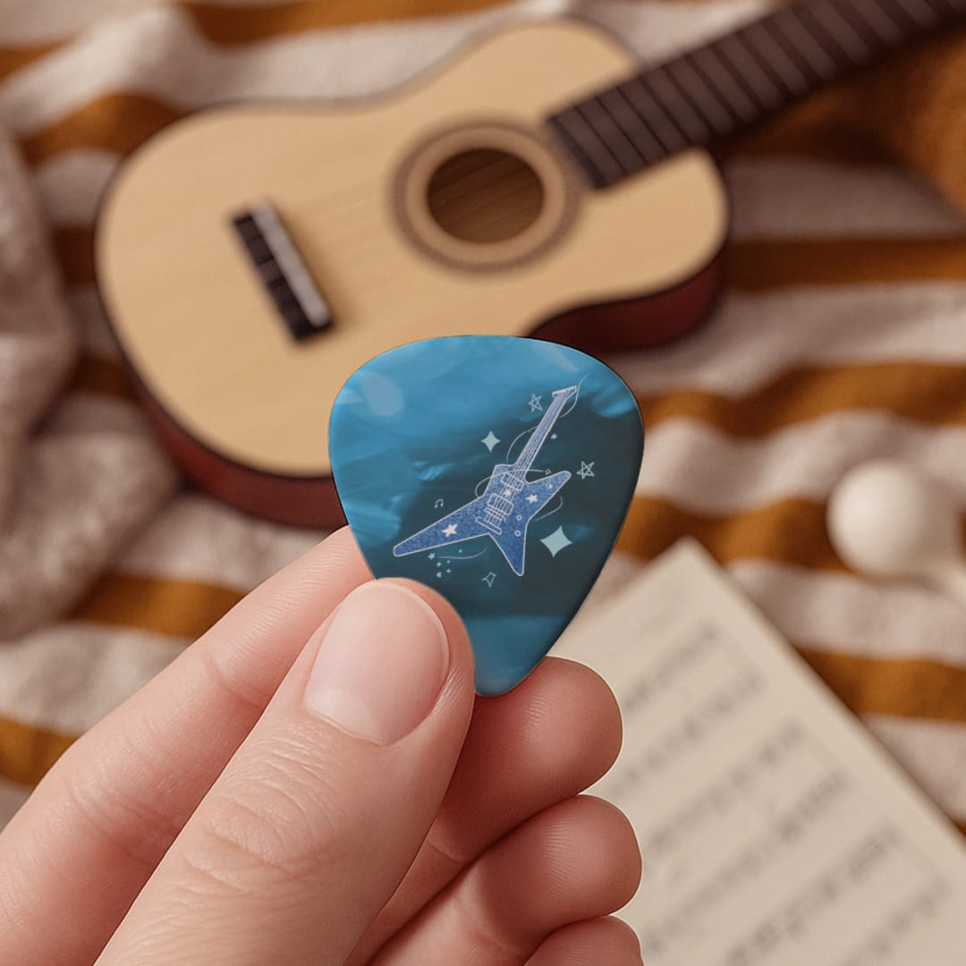 Custom Guitar Pick (1 pc) - 1