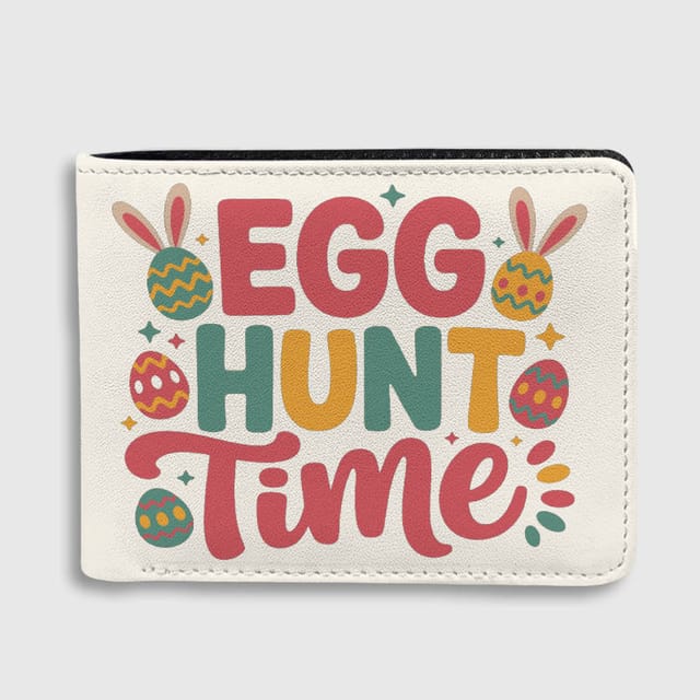Easter Egg Hunt Print Wallet for Easter Lovers Gift