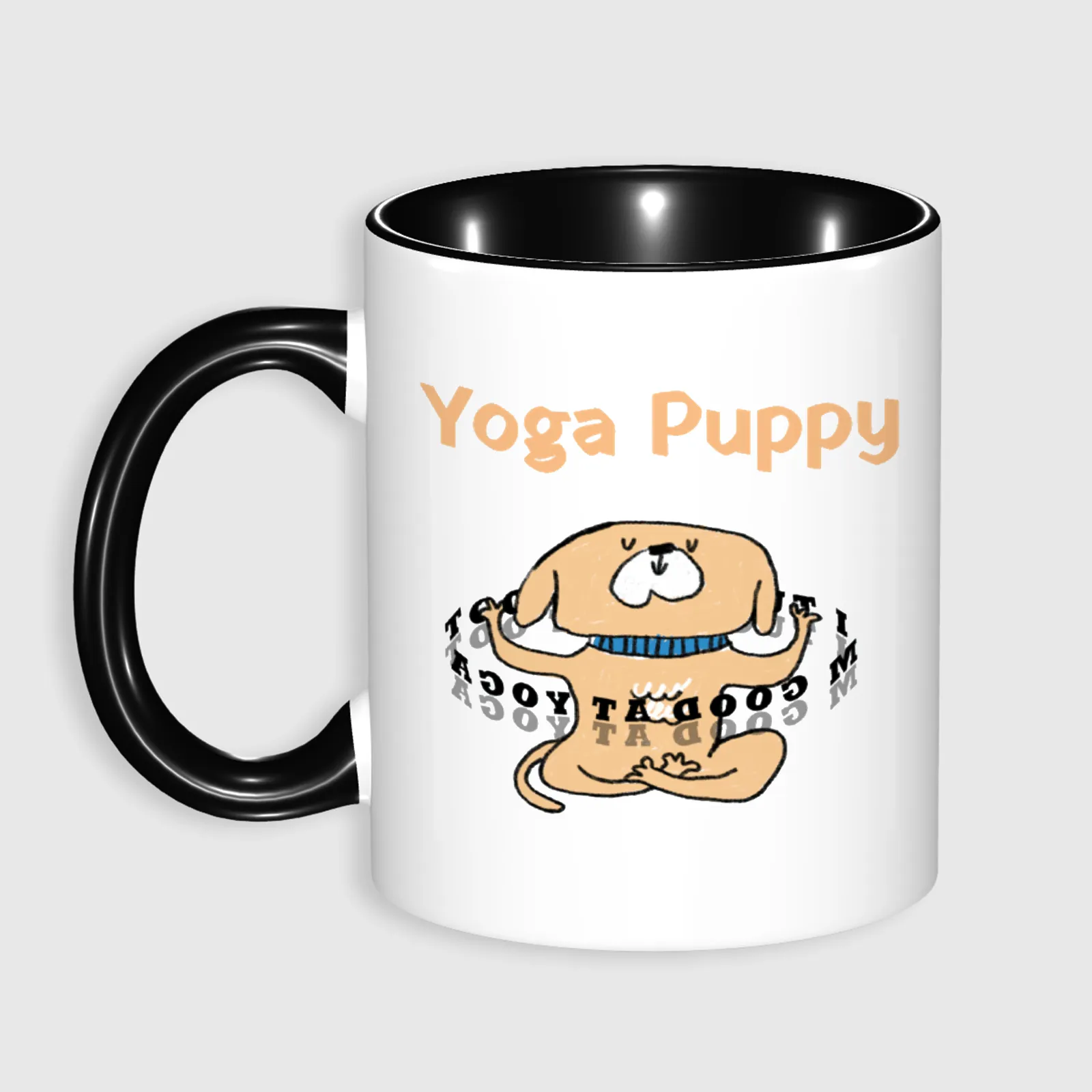 11oz Custom Photo Mug BLACK with Text – Personalized Coffee Cup, DIY Picture Logo Image, Customizable Ceramic Mug for Gifts, Add Your Own Photo & Words - 1