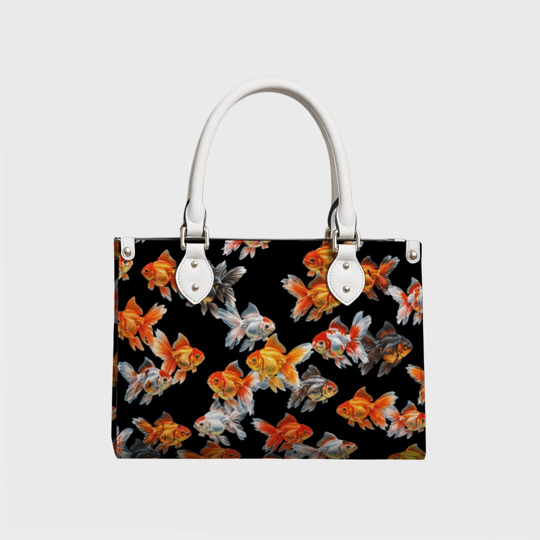 Custom Leather Bag – Personalized Engraved Leather Tote/Handbag, Custom Name or Initials, Premium PU/Leather Purse for Women, Gift for Birthday & Anniversary - 1