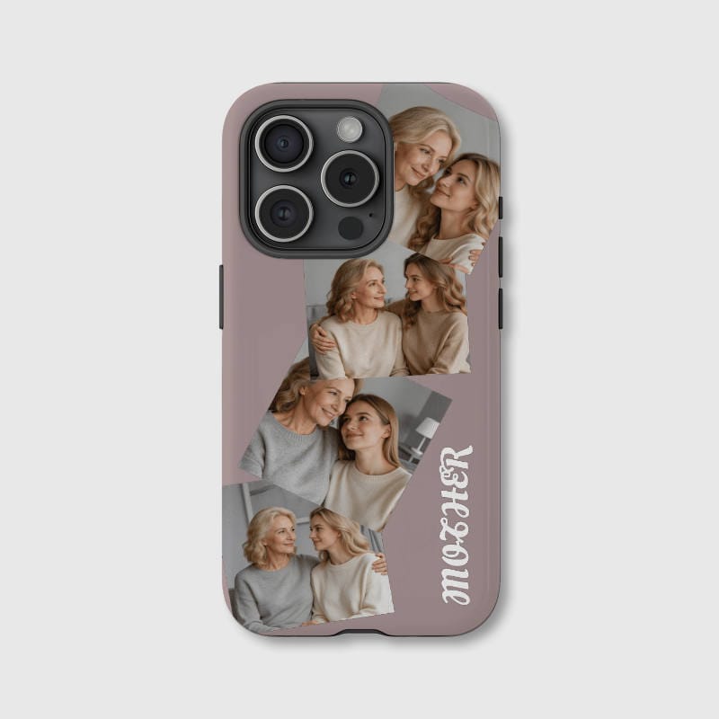 Custom Photo Magnetic Phone Case for Mom Mothers Day Gift - 1