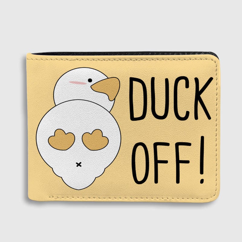 Funny Duck Quote Bifold Wallet for Duck Lovers Gift