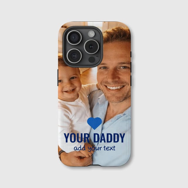 Custom Photo Magnetic Phone Case for Dad Father's Day Gift