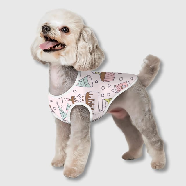 Custom Pet Summer Vest Personalized Gift for Dogs Cats Lightweight Breathable Pet Clothing Gift for Summer
