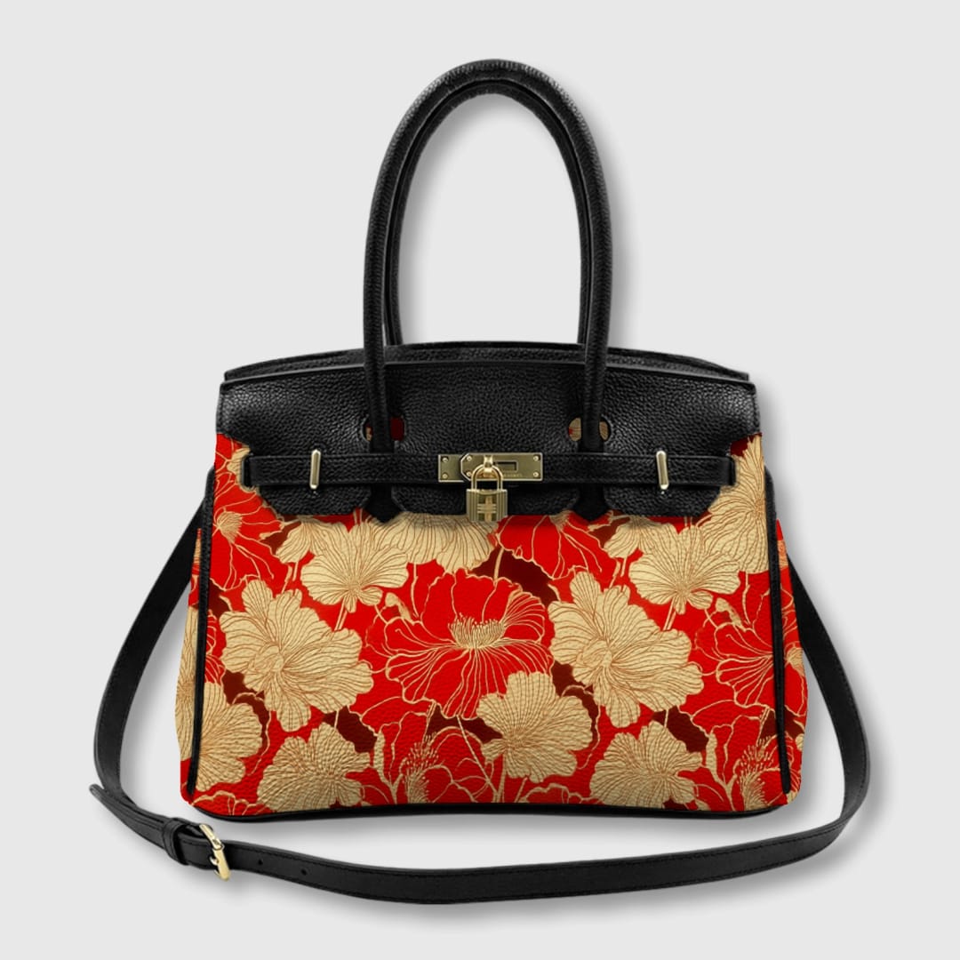 Personalized Women's PU Handbag – Custom Elegant Tote Bag Gift for Her - 1