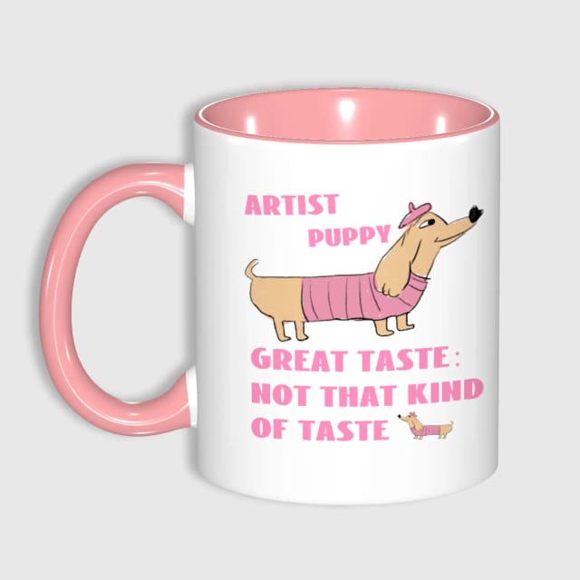 11oz Custom Photo Mug PINK with Text  – Personalized Coffee Cup, DIY Picture Logo Image, Customizable Ceramic Mug for Gifts, Add Your Own Photo & Words