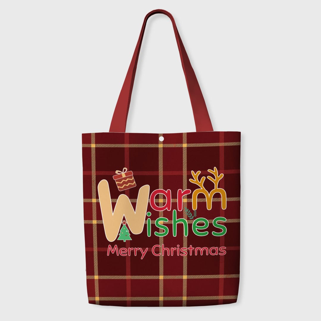 Personalized Canvas Tote Bag – Custom Printed Eco Reusable Bag for Shopping, Books, Work, Everyday Use - 1