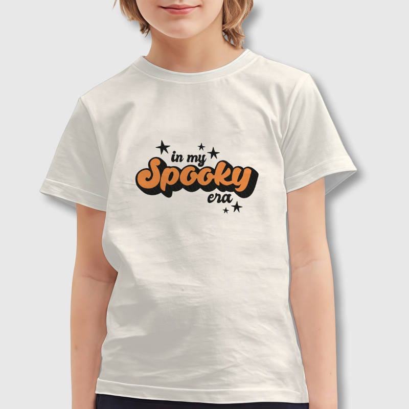 In My Spooky Era Kids T-shirt for Halloween Daily Wear
