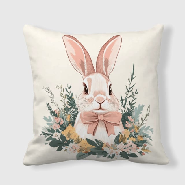 Luxury Solid White Double-Sided Decorative Throw Pillow Multiple Sizes