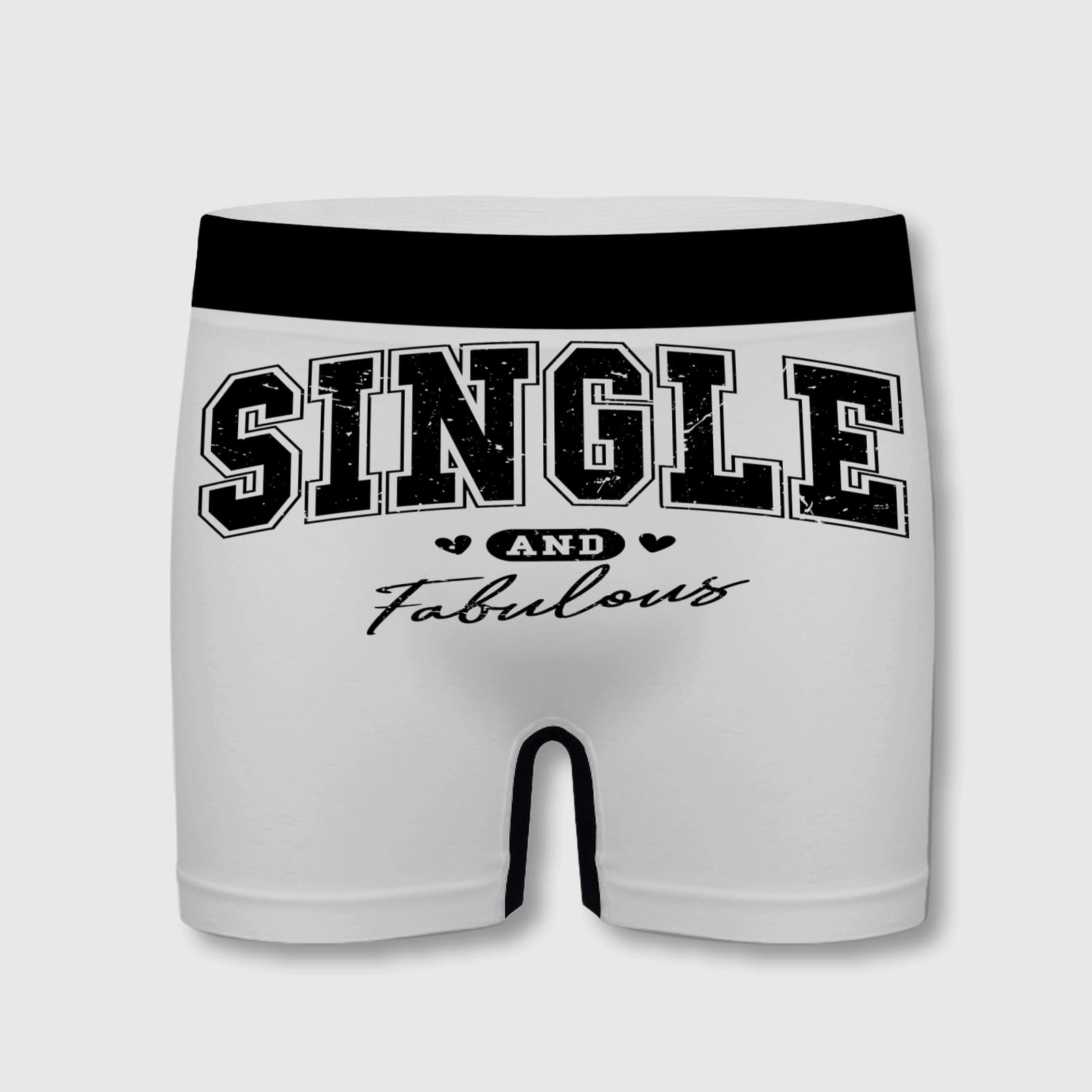 Single And Fabulous Funny Boxer Briefs for Single Men Daily Use