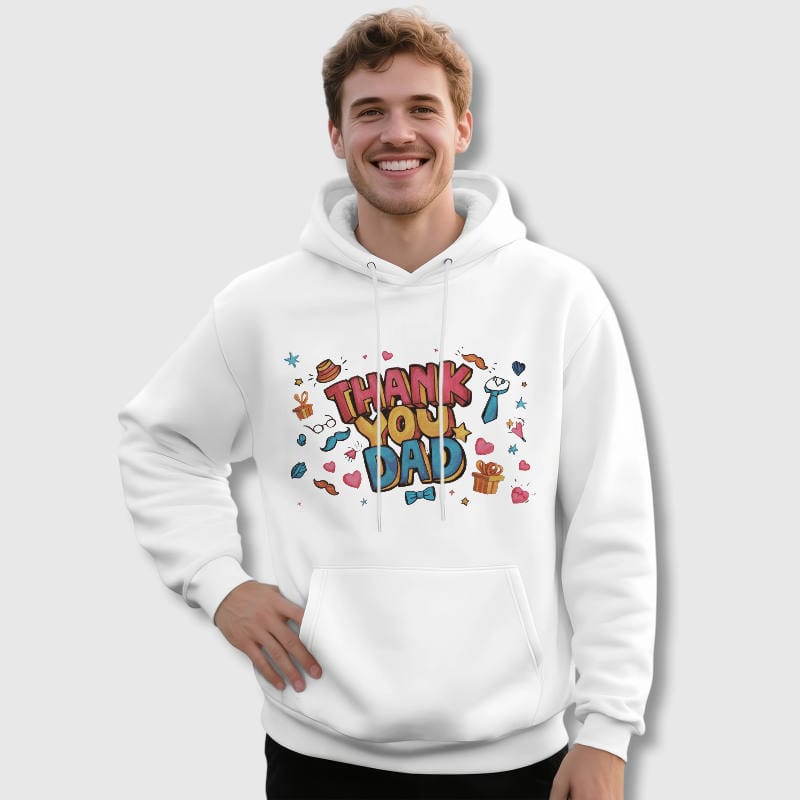 Thank You Dad Hoodie for Dad Fathers Day Gift