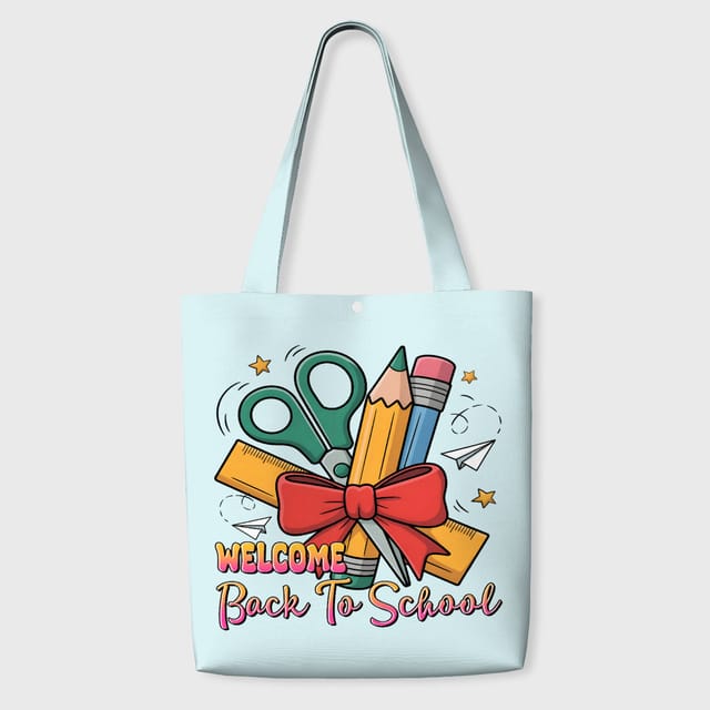 Stationery Tote Bag for Students Back To School