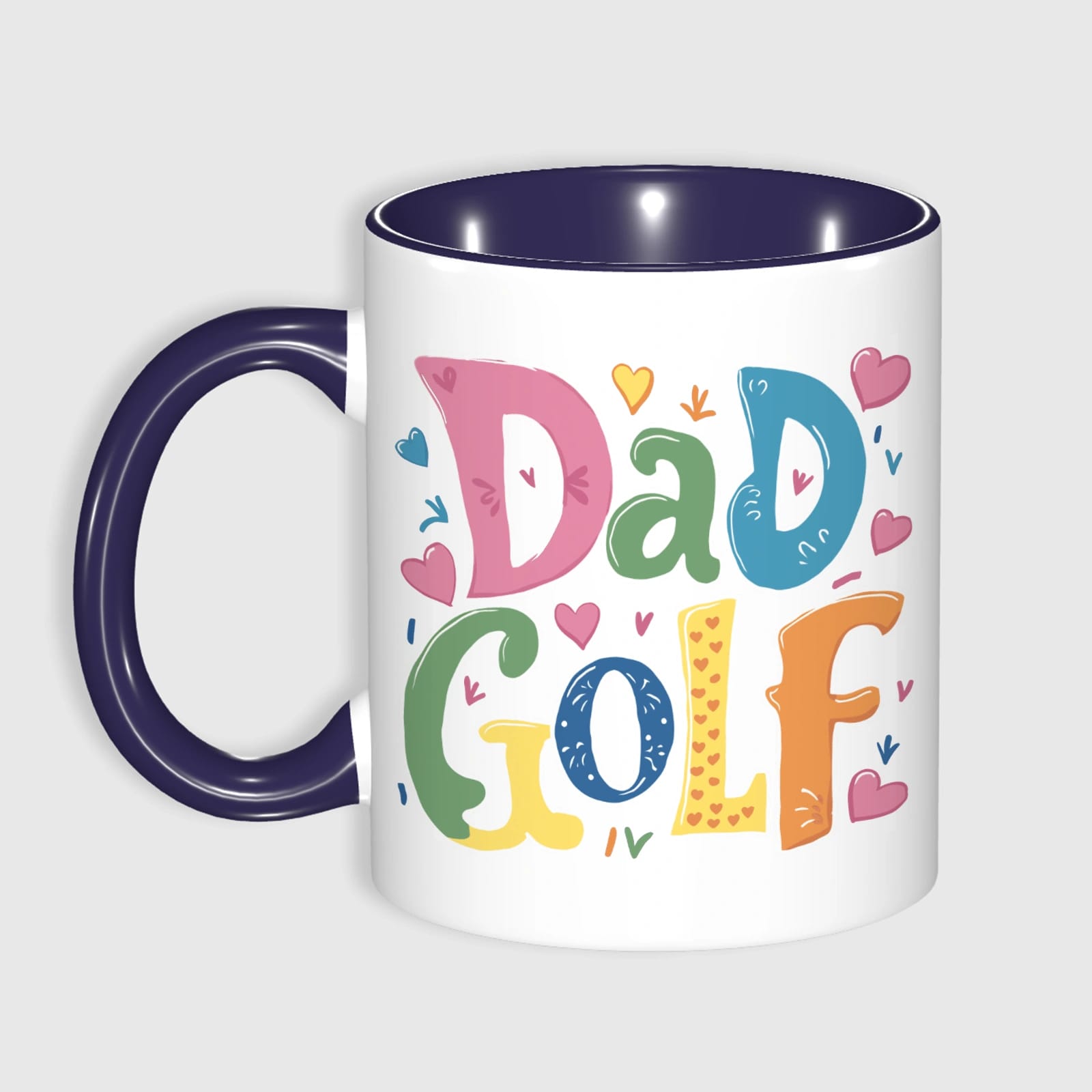 Dad Golf Quote Ceramic Mug for Golf Dad Father's Day Gift