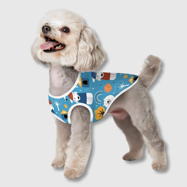 Custom Pet Summer Vest Personalized Gift for Dogs Cats Lightweight Breathable Pet Clothing Gift for Summer
