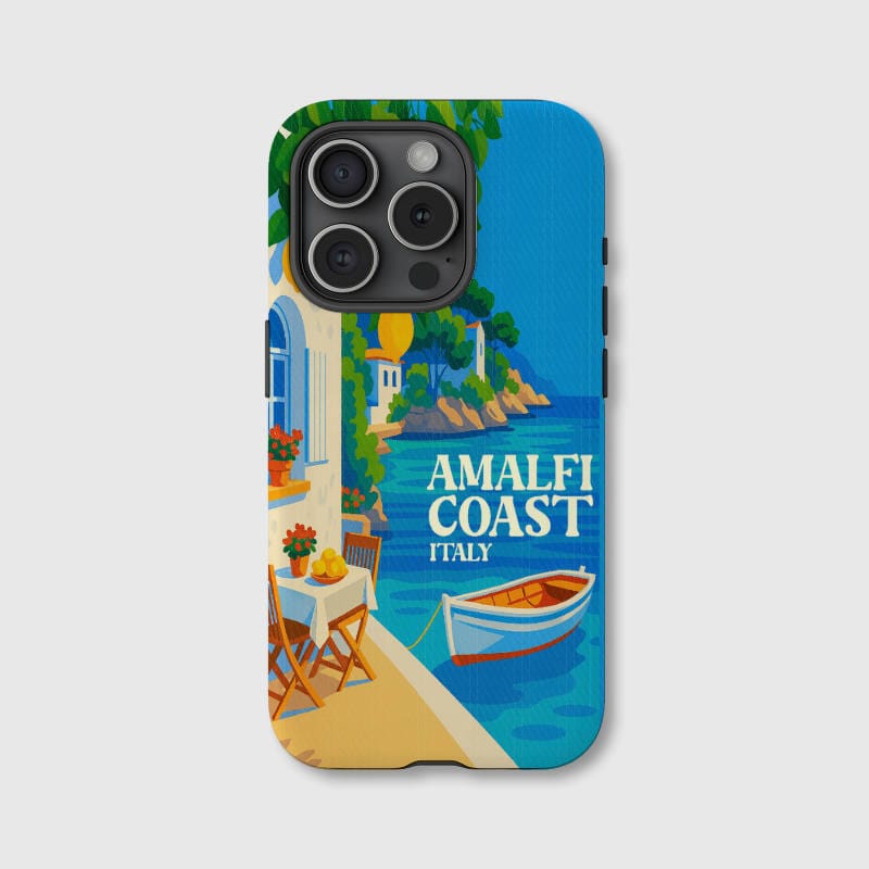 Amalfi Coast iPhone Case for Travel Lovers Summer Gift