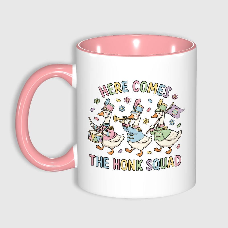 Funny Honk Squad 11oz Mug for Goose Lovers Easter Gift