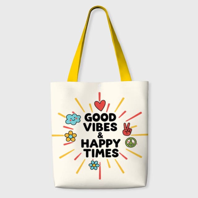 Personalized Canvas Tote Bag – Custom Printed Eco Reusable Bag for Shopping, Books, Work, Everyday Use