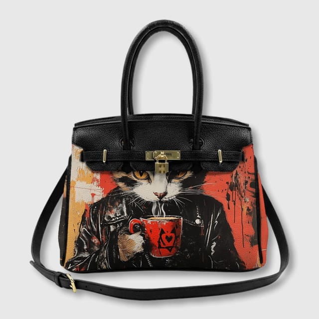 Personalized Women's PU Handbag – Custom Elegant Tote Bag Gift for Her