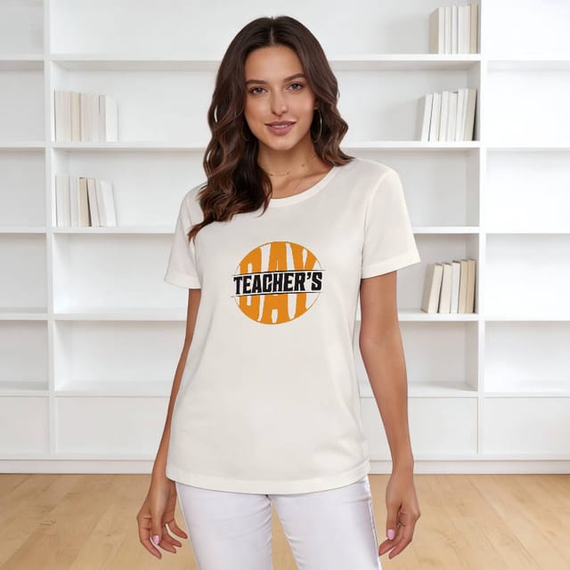 Teacher's Day Graphic Women's T-Shirt for Teacher Appreciation Gift
