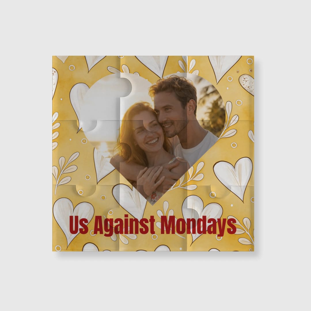 Custom Puzzle Fridge Magnet – Personalized Photo Refrigerator Magnet, Jigsaw-Style Design, Durable Print, Perfect for Home Décor & Gifts - 1