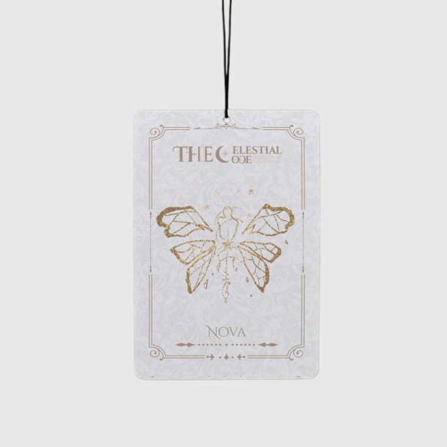 Celestial Moth Tarot Hanging Air Freshener for Car Gifts