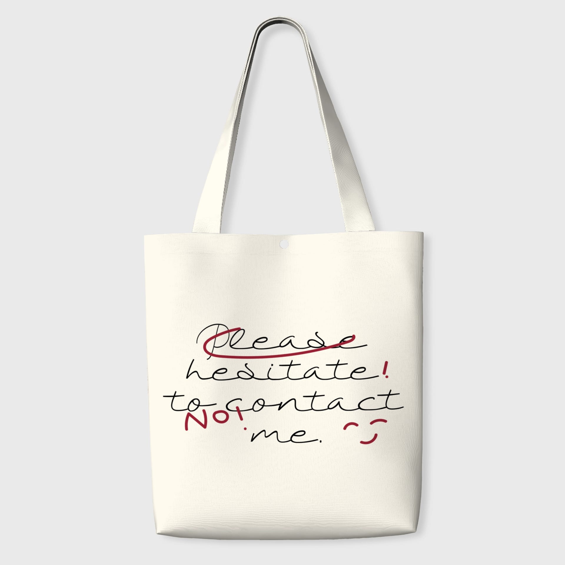 Personalized Canvas Tote Bag – Custom Printed Eco Reusable Bag for Shopping, Books, Work, Everyday Use