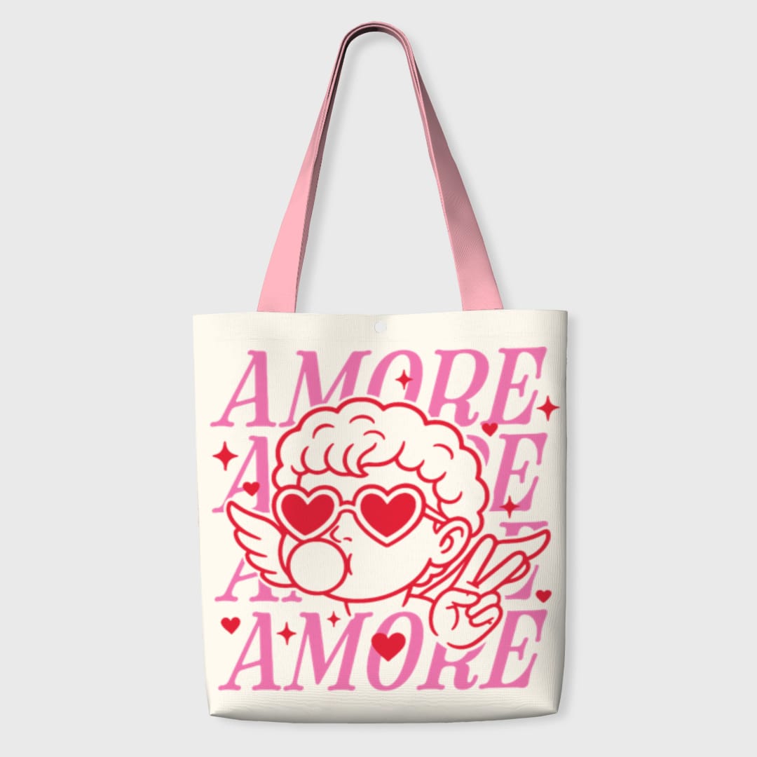 Personalized Canvas Tote Bag – Custom Printed Eco Reusable Bag for Shopping, Books, Work, Everyday Use - 1