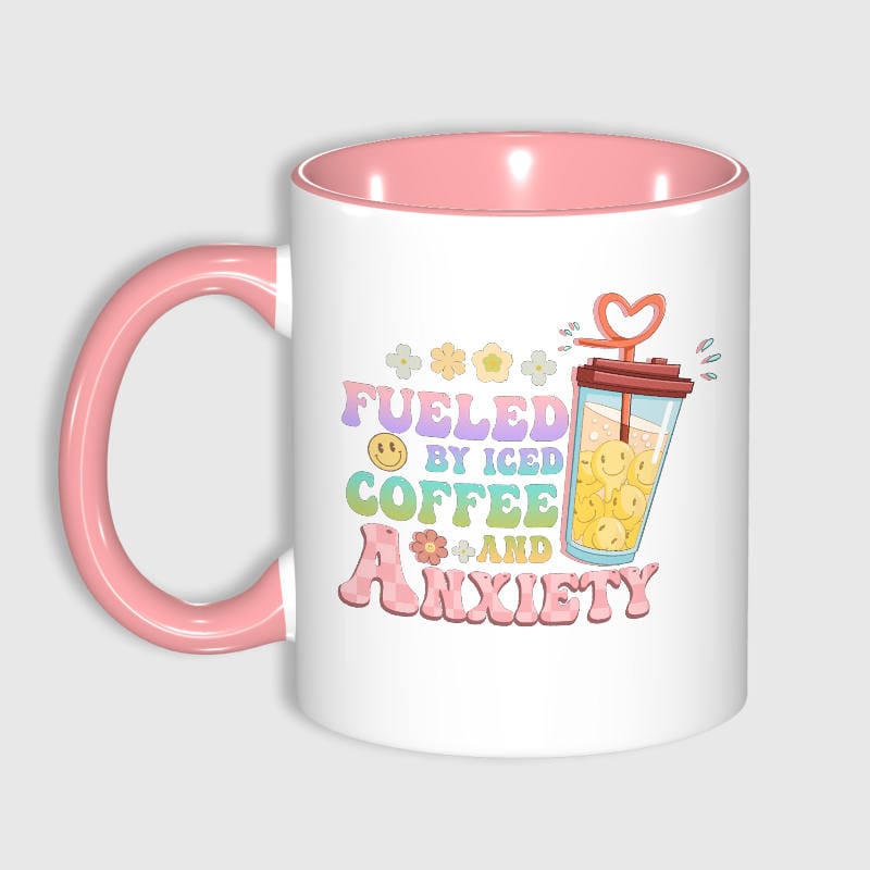 Funny Iced Coffee Quote Mug for Coffee Lovers Daily Use