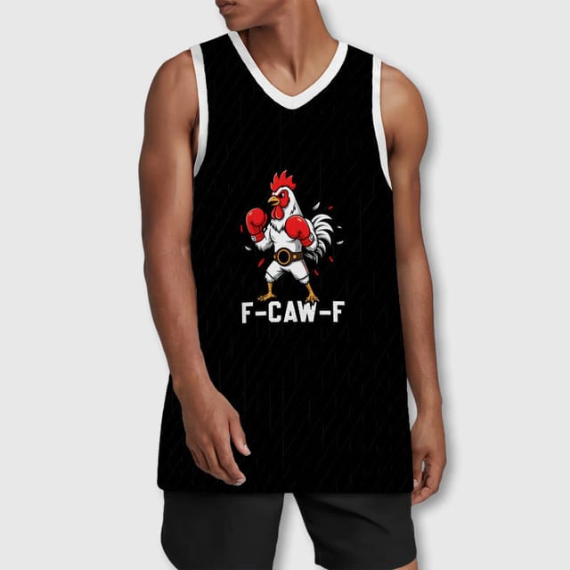 Boxing Rooster Basketball Jersey for Men Casual Wear Gift