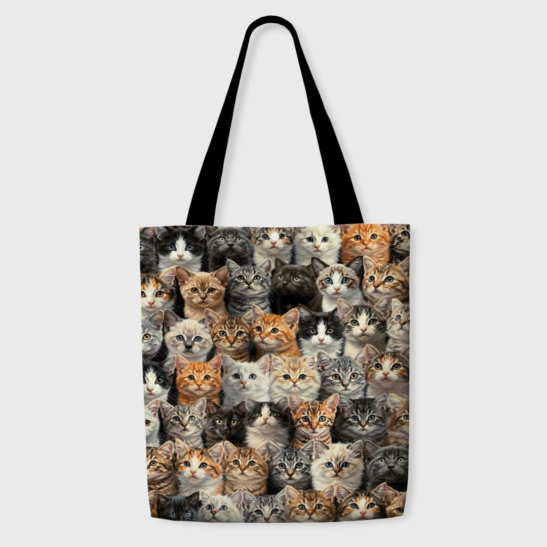 Personalized Canvas Tote Bag – Custom Printed Eco Reusable Bag for Shopping, Books, Work, Everyday Use - 1