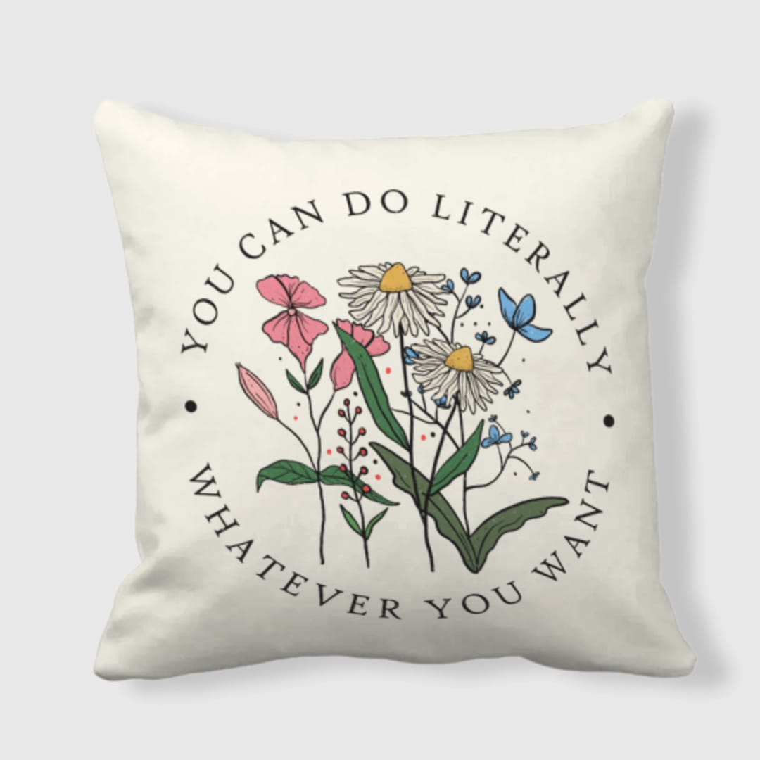 Luxury Double-Sided Satin Pillow – Premium Filling Included | Personalized - 1