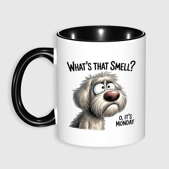 Funny Monday Dog Quote 11oz Mug For Pet Lovers Gift