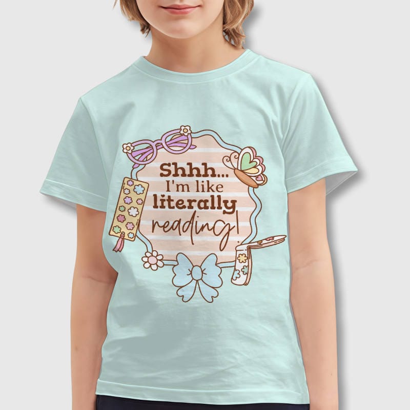 Funny Reading Quote Kids T-Shirt For Book Lovers Back To School